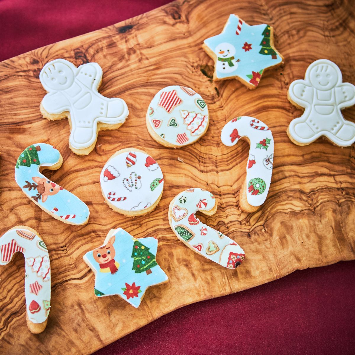 Handcrafted Christmas Biscuits