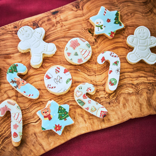 Handcrafted Christmas Biscuits