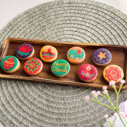 Diwali Handcrafted Theme Biscuits