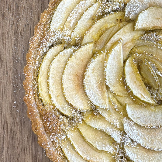 Apple & Pistachio Tart