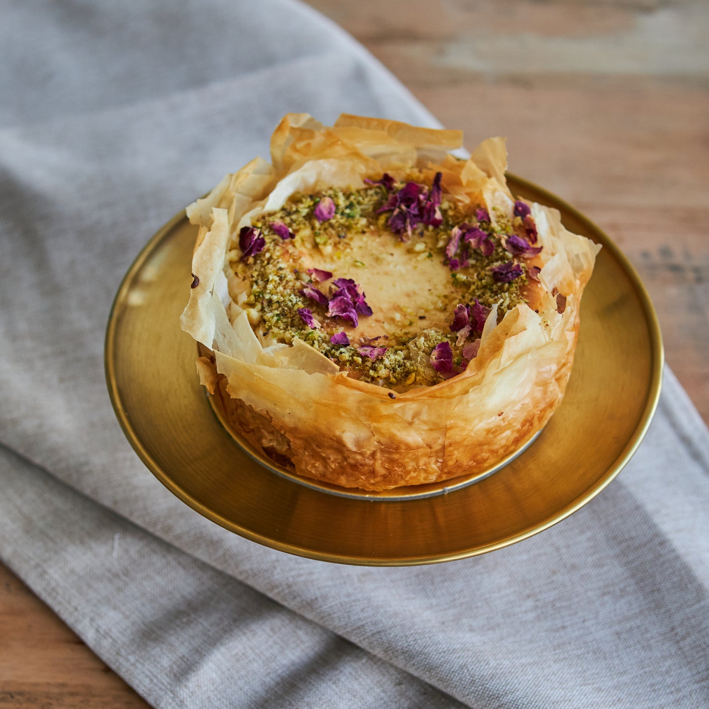 Whole Baklava Cheesecake
