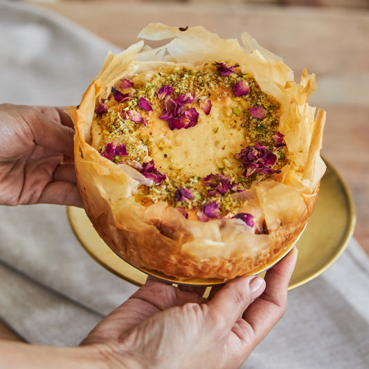 Whole Baklava Cheesecake